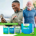 Vitatech Men's Pack – Multi-Vitamin, Testo Support & Calcium (1 Month Supply)